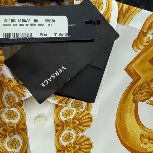 MEN'S VERSACE CLASSIC BAROCCI SHIRT - Picture 4 of 6